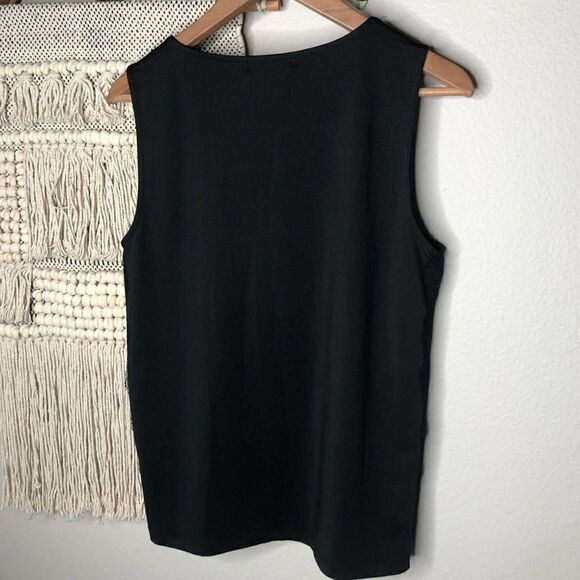 Design History Black Lace Trim Top - Picture 7 of 7